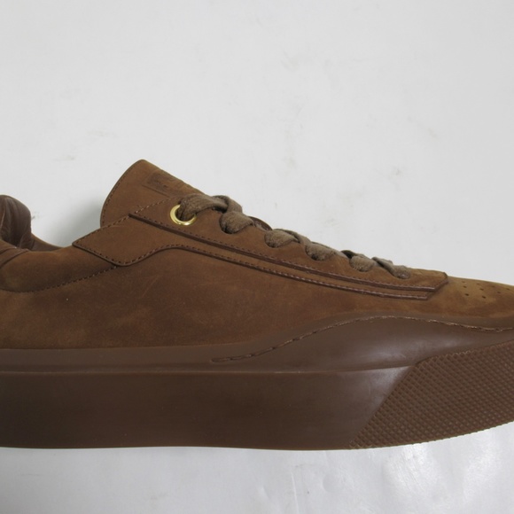 Hennessy x Kim Jones Men\'s Low Top Suede Leather Sneakers Brown 8 US M / 7 UK main image 6